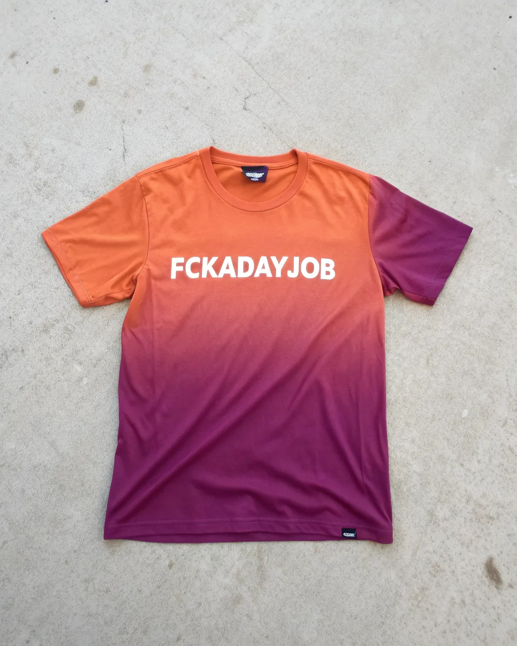 Sunset gradient tee