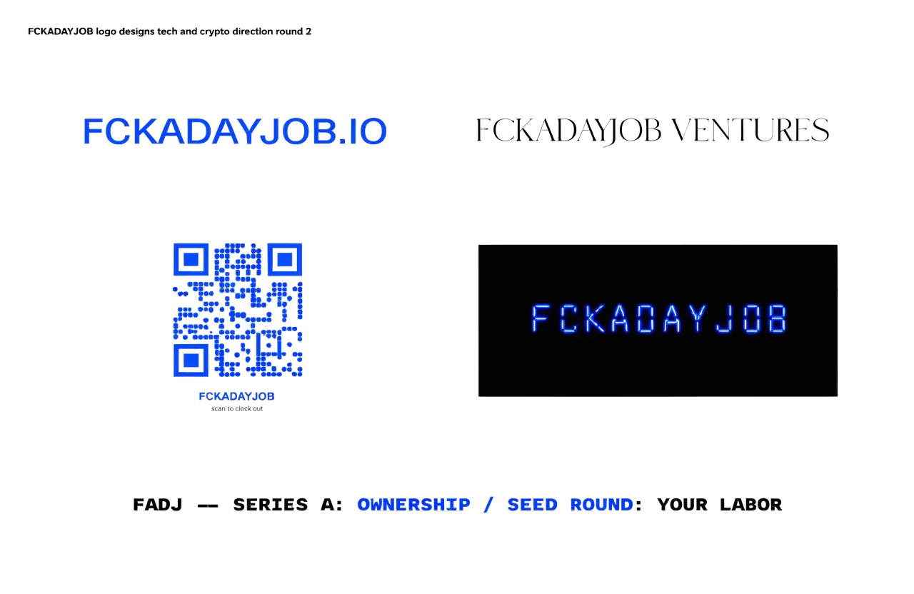 fckadayjob — crypto direction logos