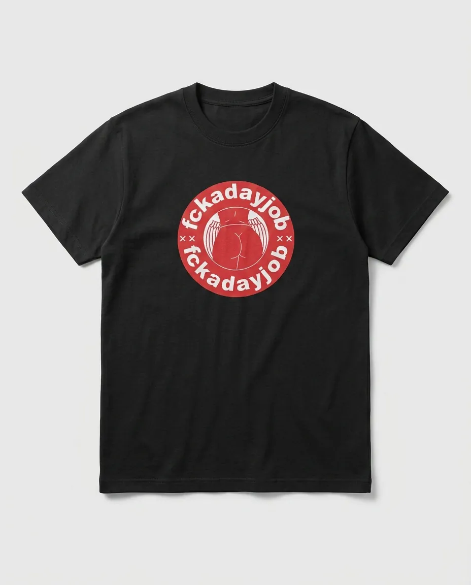 winged badge tee