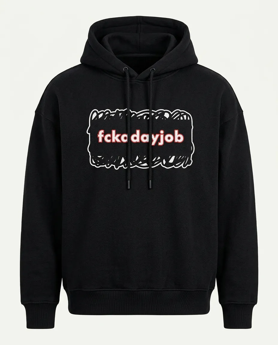 Leaked sample — scribble box hoodie